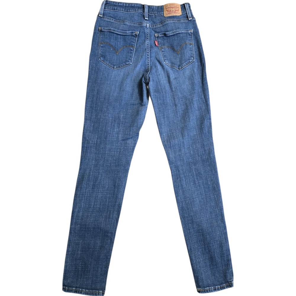 Levi's 721 High Rise Skinny Jeans Women Medium Wash Denim Size 28